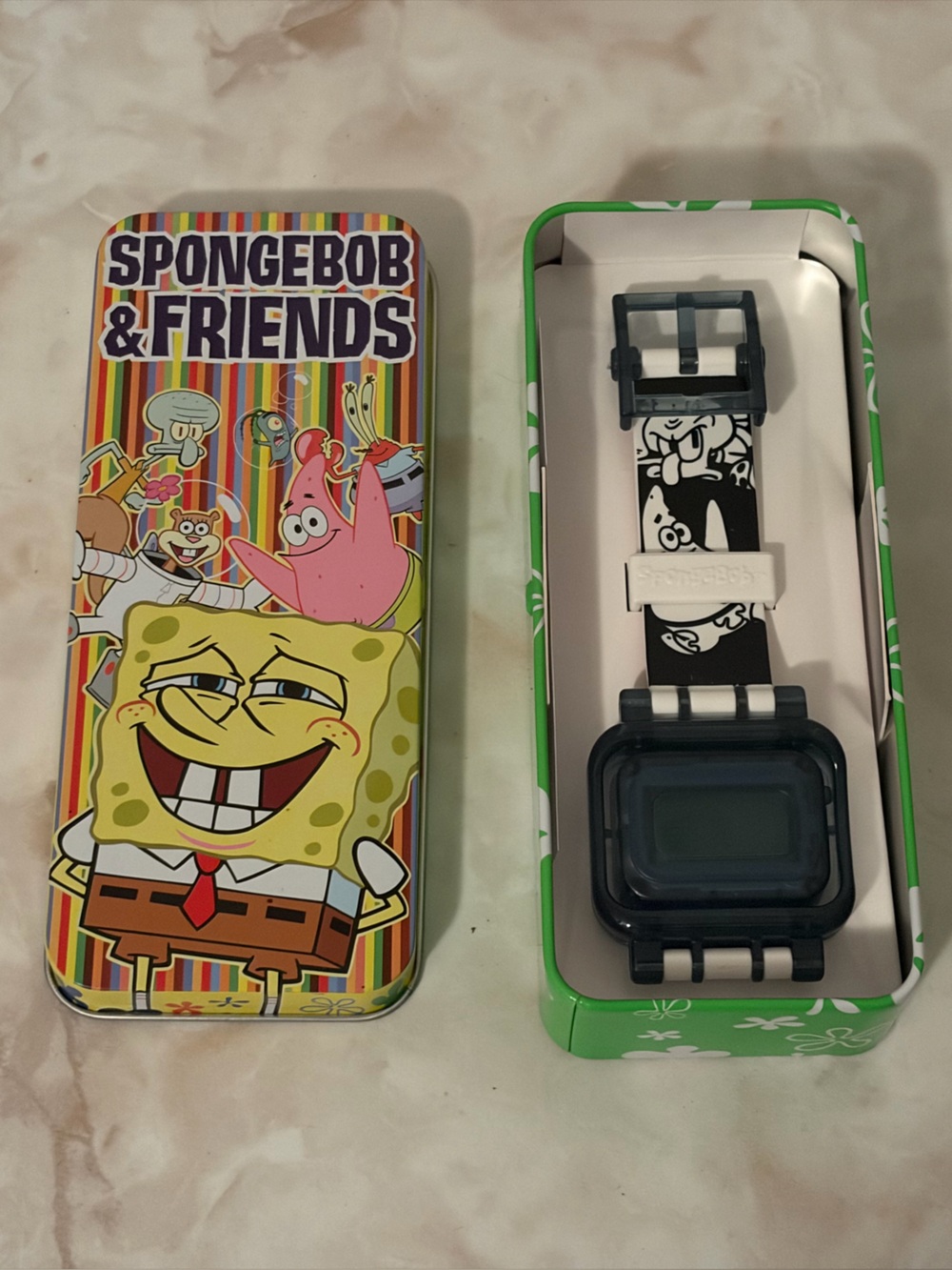 Vintage 2004 Spongebob and Friends Limited Edition Burger King Watch NEVER USED